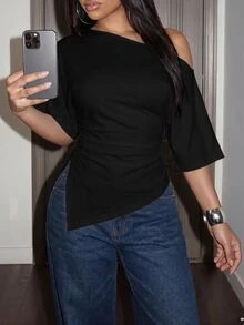 Slaydiva Women T-Shirts - Black - View 5
