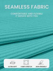Slayform Women Sports Jumpsuits - Mint Green - View 7