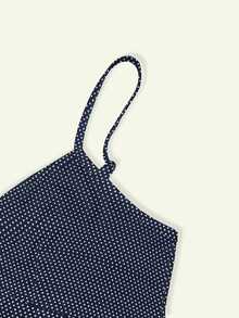 Zavorell Women's Polka Dot Print Camisole Top - Multicolor - View 5