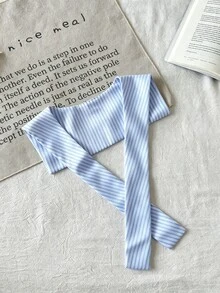 SHEIN 年輕女孩連帽衫與運動衫套裝 - 藍色 - 查看 7