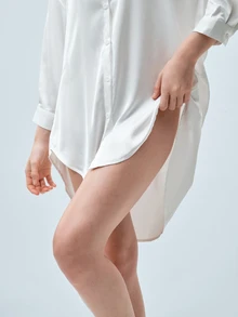 Softvol Sexy Lingerie, Lightweight High-End Sleepwear For Women, Suitable For Summer & Spring - White - View 7