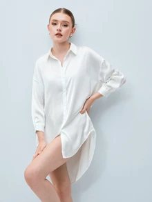 Softvol Sexy Lingerie, Lightweight High-End Sleepwear For Women, Suitable For Summer & Spring - White - View 9