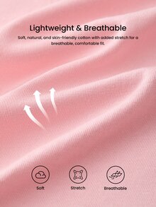 LUVLETTE Summer Light Pink Women's Fresh Casual Two-Piece Set - Contrast Trim Collared Top & Drawstring Pants Pants With Pockets Fashion Casual Comfy Outfits - Pink - View 6