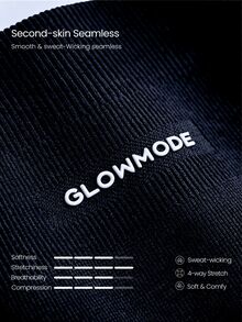 GLOWMODE 5吋超細纖維柔軟無縫夏季塑形高腰雙層遮蓋塑身貼身中大腿單車褲 提臀壓力中強度 適合訓練健身房工作室日常穿著 - Iron Gray - 查看 8
