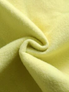 ROMWE MEN Men Letter & Angel Print Drop Shoulder Oversize Hoodie - Yellow - View 5
