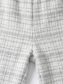 GlowEve Women's Plaid Casual Versatile Daily Wear Long Pants - Multicolor - View 4