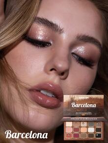 SHEGLAM Bliss In Barcelona 15色眼影盤 品牌美妝化妝品 適合女士與女孩 - Bliss In Barcelona - 查看 6