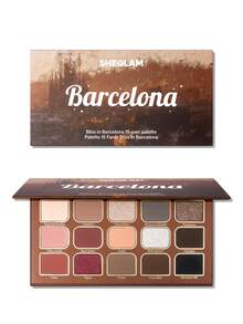 SHEGLAM Bliss In Barcelona 15色眼影盤 品牌美妝化妝品 適合女士與女孩 - Bliss In Barcelona - 查看 8