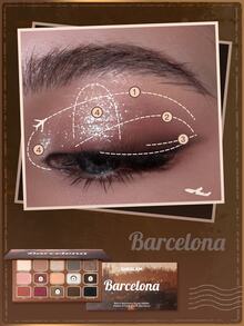 SHEGLAM Bliss In Barcelona 15色眼影盤 品牌美妝化妝品 適合女士與女孩 - Bliss In Barcelona - 查看 5