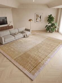 Digitally Printed Non-Slip Washable Runner And Area Rug Living Room Carpet, Modern Design | Modern, Scandinavian, Bohemian And Classic Styles | 100% Polyester - Beige - View 7