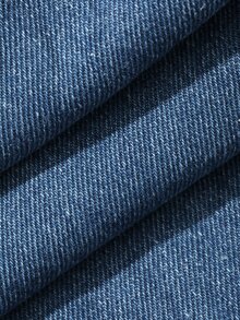 DAZY Young Girl Heart Patched Wide Leg Jeans - Medium Wash - View 6