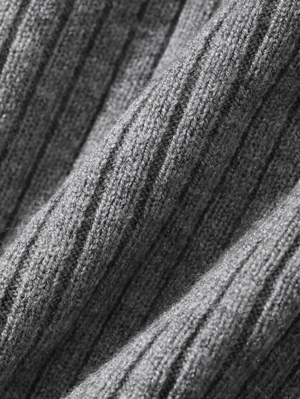 Young Girl Contrast Trim Ribbed Knit Sweater Fall