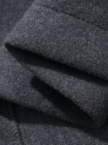 FRIFUL Women's Solid Color Zipper Casual Versatile Daily Wear Sweatshirt Fall - Grey - View 9