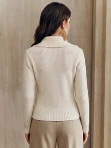 Anewsta Women Cardigans - White - View 7