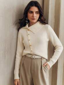 Anewsta Women Cardigans - White - View 3