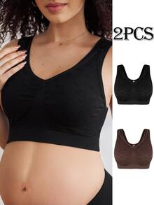 Moonlight&Mama Maternity Bras - Multicolor - View 6