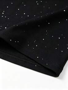 Resyla Women's Sexy Exquisite Sequin Camisole Top For Date And Music Festival - Black - View 4
