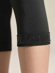 Exploreva Women's 4D Padded MTB Cycling Pants - With Pockets & Seat Padding - Black - View 5
