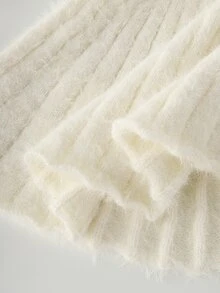 valorelle valorelle Women's Elegant Commuter Cinched Waist Cardigan - White - View 4