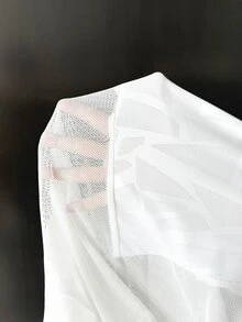 Dewbera Dewbera Solid Color Hooded Breathable Sports Sweatshirt - White - View 13
