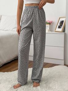 SHEIN 2PCS Women Sleep Bottoms - Multicolor - View 7