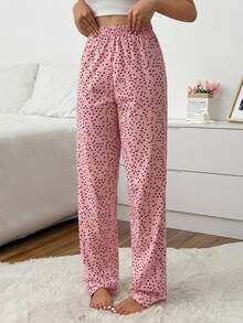 SHEIN 2PCS Women Sleep Bottoms - Multicolor - View 10
