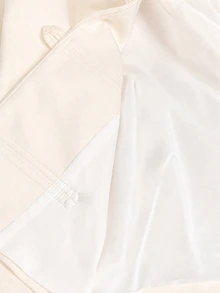 SHEIN PariChic Women's Autumn/Winter New French Romantic Commute Elegant Outing Date Wool Coat - White - View 8