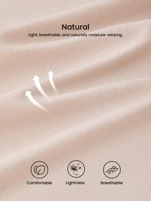 LUVLETTE Women's Plus-Size Soft 100% Pure Cotton Cream Tones Pajamas Lounge Sets Bridal Intimates Boxer Set,Spring And Summer Cotton Pajamas - Apricot - View 5