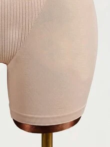 Mistrie Sexy Backless Halter Neck Slim Fit Athletic Romper, Summer - Khaki - View 12