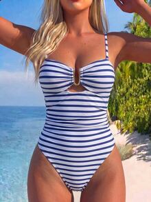 Blue and White
