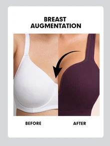 Slayform Slayform Seamless High Intensity Sports Racerback Bra,Dark Purple Summer Modest Activewear Pilates,High Support Sewn-In Molded Cups Workout Running For Women - Purple - View 5