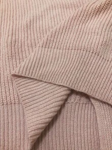 Sunspun Autumn/Winter Loose Casual Vintage Cable Knit Ribbed Long Cardigan Sweater - Apricot - View 7