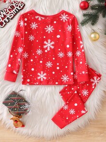 Baby Boy 1pc Reflective Bear Print PJ Set - Multicolor - View 2