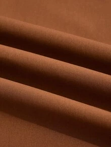 SOLERSUN Damen-Harem-Hose in Große Größen mit hohem Bund und Kordelzug, schokoladenbraune seidige lockere Jogger mit elastischen Bündchen, modische einfarbige lässige Streetwear-Loungewear-Hose, minimalistisch und hochwertig, geeignet für den Alltag, amerikanischer Retro-Streetstyle, sportlich-lässig, vielseitig für den täglichen Arbeitsweg, bequem und leicht, Herbst-/Winter-Essential - Kaffeebraun - Übersicht 8