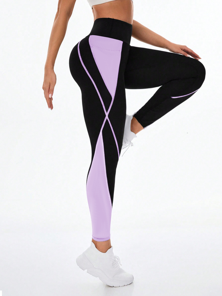 Exploreva Exploreva Minimalist Sports Leggings, Suitable For Yoga Women Pants - Multicolor - View 4