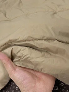 Rusticease Fall Outfits Women Reversible Jacket Insulated Padded Vest Light Brown Solid Color Single-Breasted Casual Retro Everyday Going Out Hiking Night Coat - Multicolor - View 7