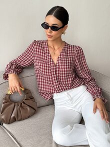 Serisse Women Blouses & Shirts - Red - View 9