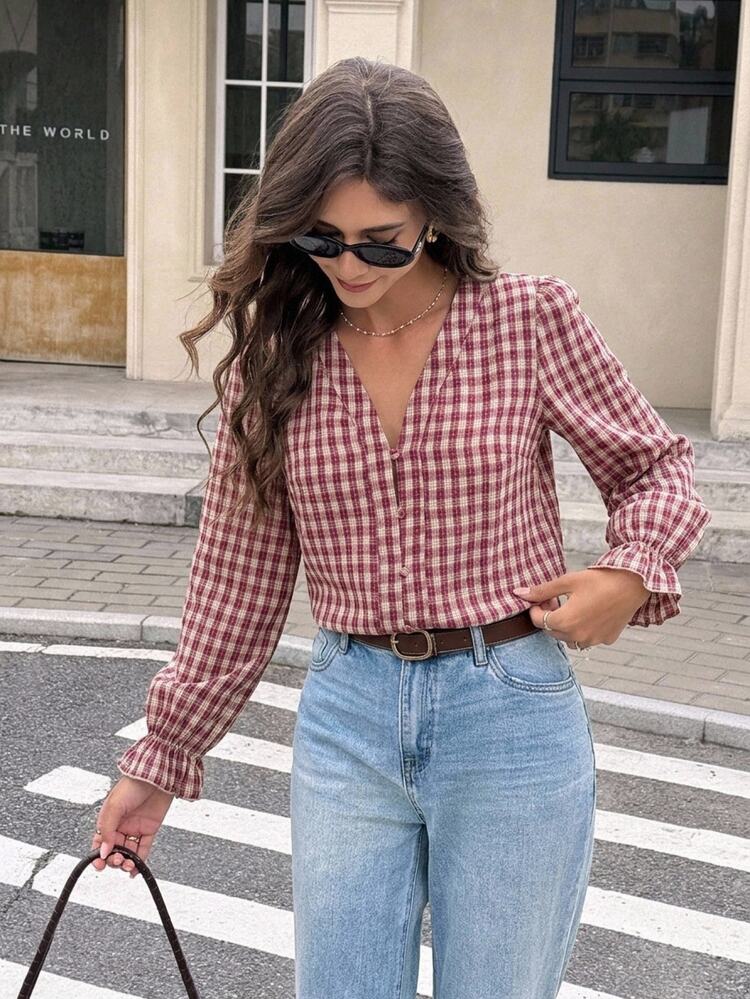 Serisse Women Blouses & Shirts - Red - View 6