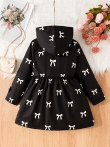 Elladie kids Young Girls Coats - Black - View 2