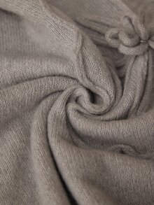 Travachic Rompi Rajut Dekorasi Bunga 3D Ukuran Besar, Cocok untuk Liburan Formal Musim Gugur, Warna Abu-abu, Kasual, dan Tradisional - Grey - View 10