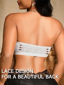 SHEIN Women Strapless Bras - White - View 2