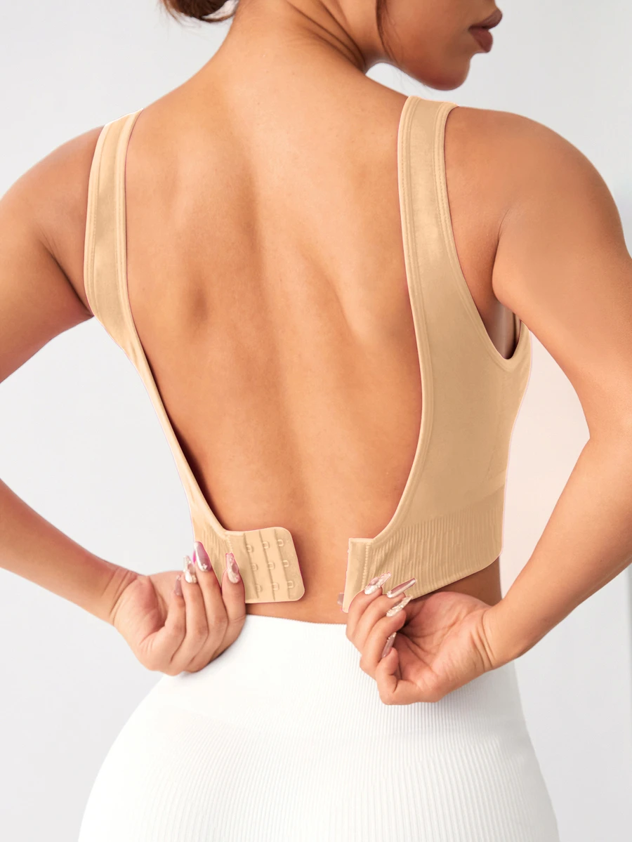 Slayform Slayform Seamless Sports Bra With Back Clasp