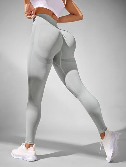 Slayform Slayform 女款宽腰运动紧身裤瑜伽裤
