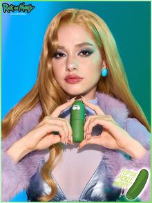 Rick and Morty X SHEGLAM Pickle Rick No-Rinse Hand Cleanser Spray Brand Beauty Cosmetic Makeup For Women And Girls - Clear - View 7