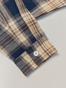 Trelyra Women's Casual Plaid Shirt, Autumn - Multicolor - View 5