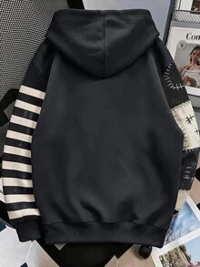 Resyla 女款外套上衣，秋冬新款，女款秋季夾克，萬聖節，度假穿搭，街頭風，復古，骷髏，暗黑風，運動衫 - 彩色 - 查看 2