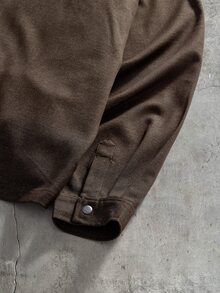 SIGLOCORE 男士純色長袖單排扣襯衫與長褲休閒套裝 - 彩色 - 查看 8