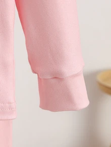 4PCS Young Girls Pajamas - Multicolor - View 6