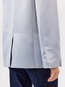 KÆRIA Hus BLAZER DENGAN POTONGAN LONGGAR DAN 2 KANCING. - Biru - View 6