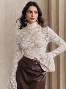 Anewsta Women Tops - Apricot - View 3